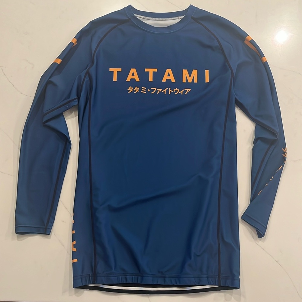 Blue Tatami Fightwear Rashguard
